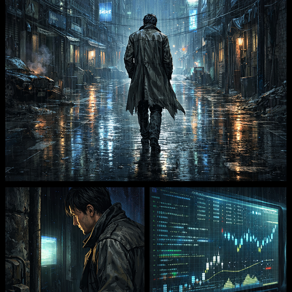 cyberpunk thriller-male-fast-13 cover